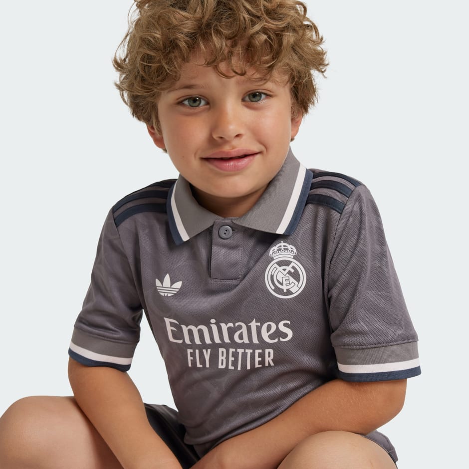 Set mini Real Madrid 24/25 Third pentru copii