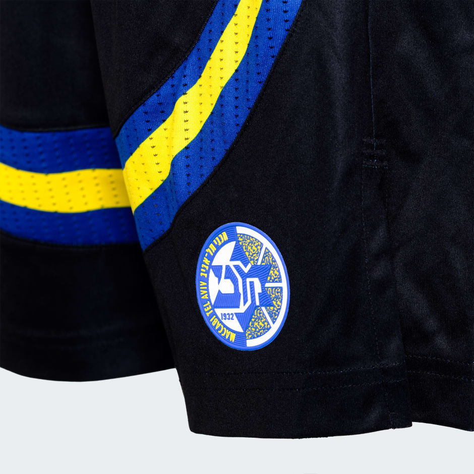 מכנס משחק כדורסל שלישי מכבי תל אביב 25/26