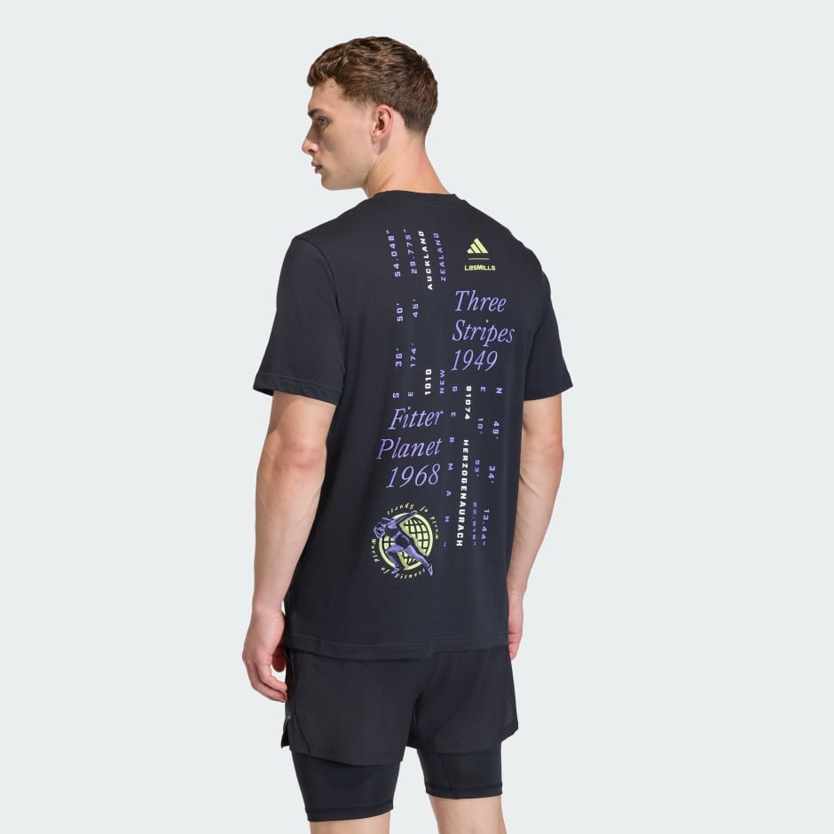 LESMILLS ONE TRIBE 圖案 T 裇