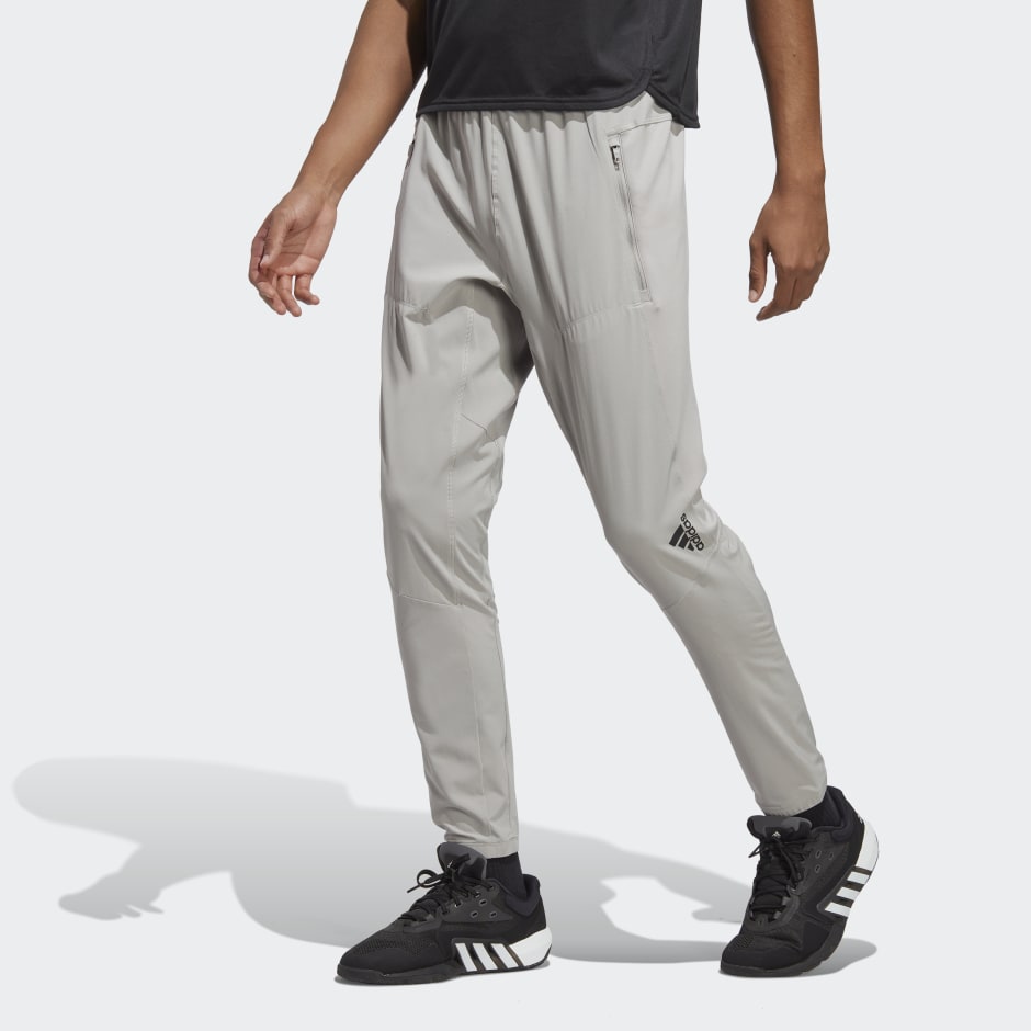 Clothing - D4T Training Pants - Grey | adidas South Africa
