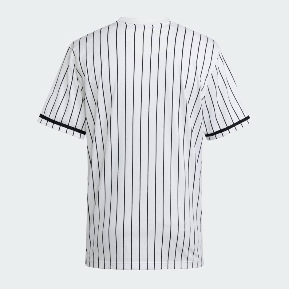 Tricou pentru fani adidas Dugout cu dungi subțiri