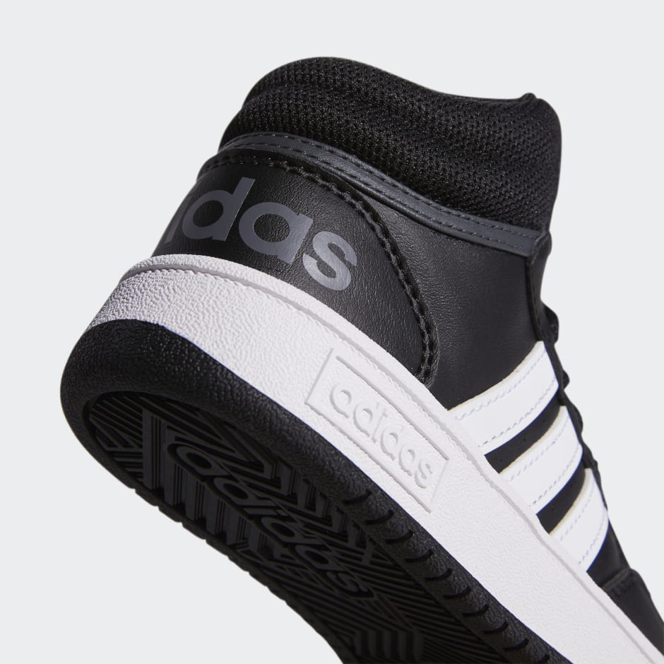 adidas Hoops Mid Shoes Black | adidas IQ