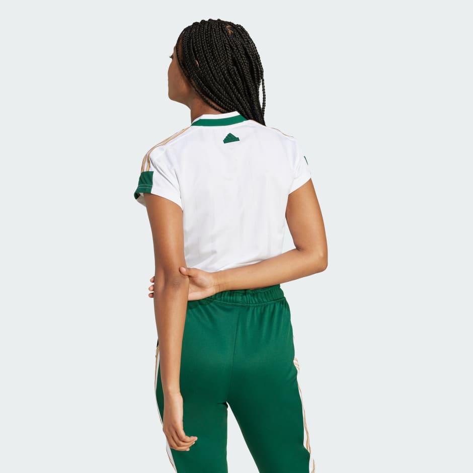 Tiro Cut 3-Stripes Crop Jersey