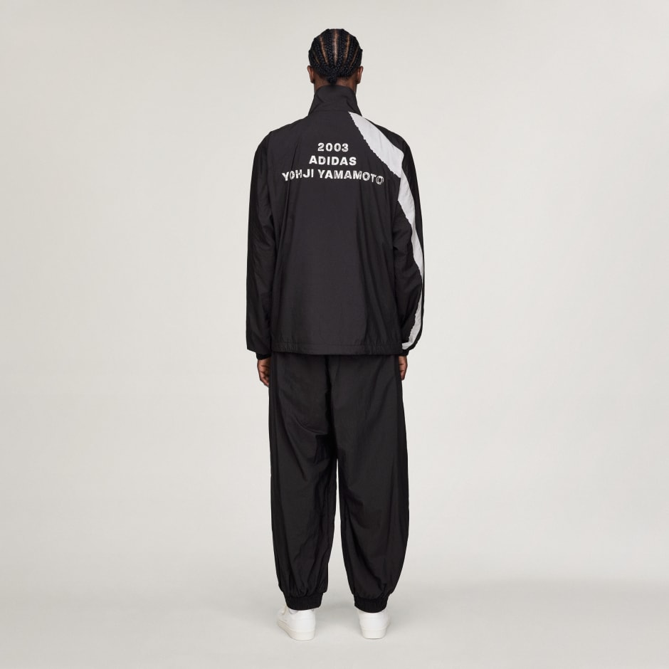 JACHETĂ Y-3 RAW EDGE 3 STRIPES NYLON SHELL