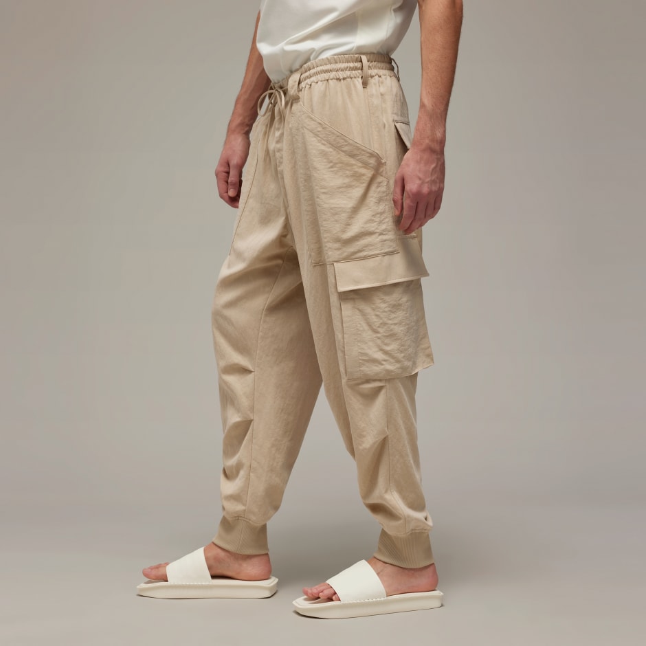 Y-3 Washed Twill Cuffed Cargo Pants