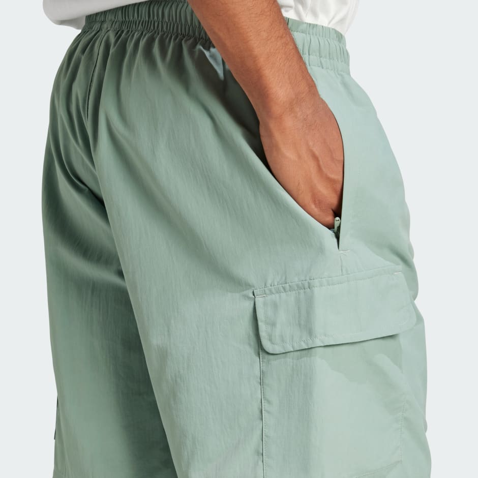 Pantaloni scurți cargo Trefoil Essentials, țesuți