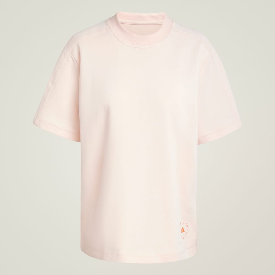 Tricou cu logo adidas by Stella McCartney