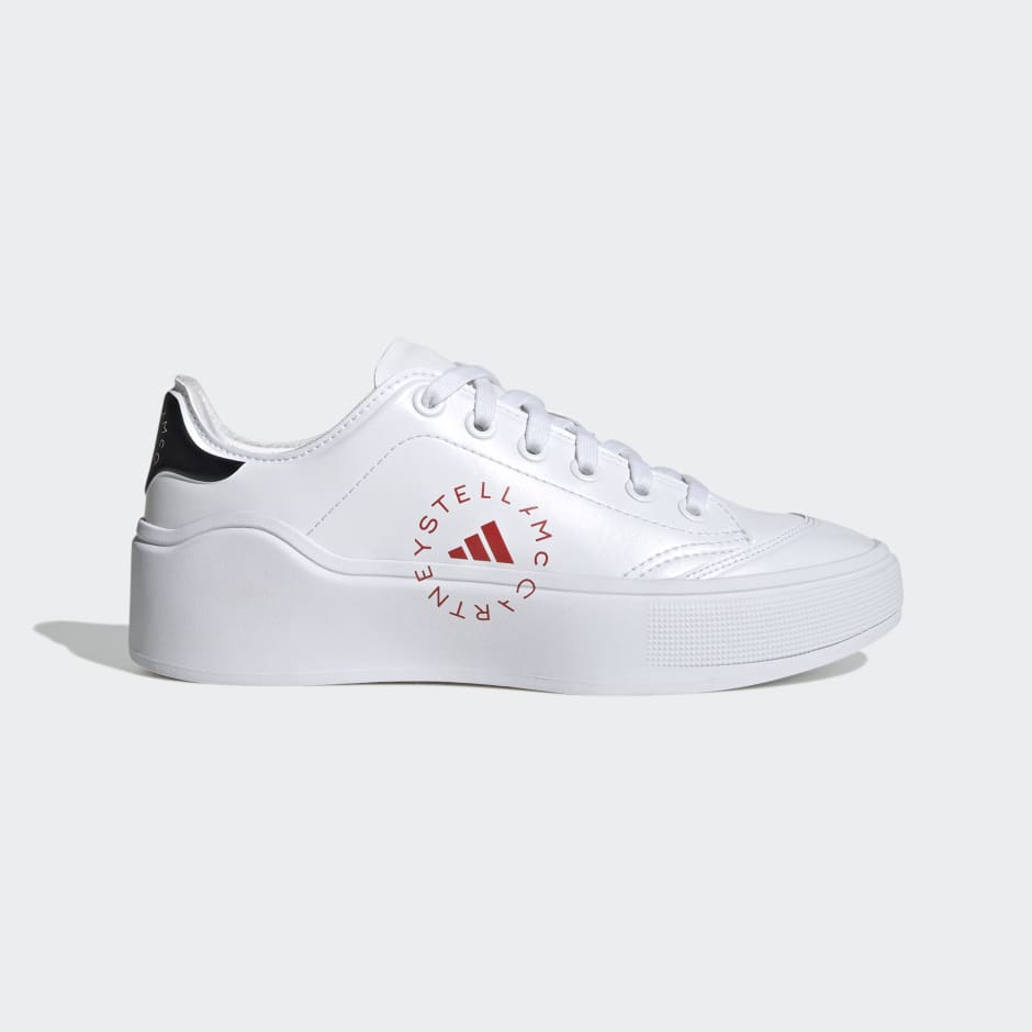 adidas adidas by Stella McCartney Court Shoes - White | adidas QA