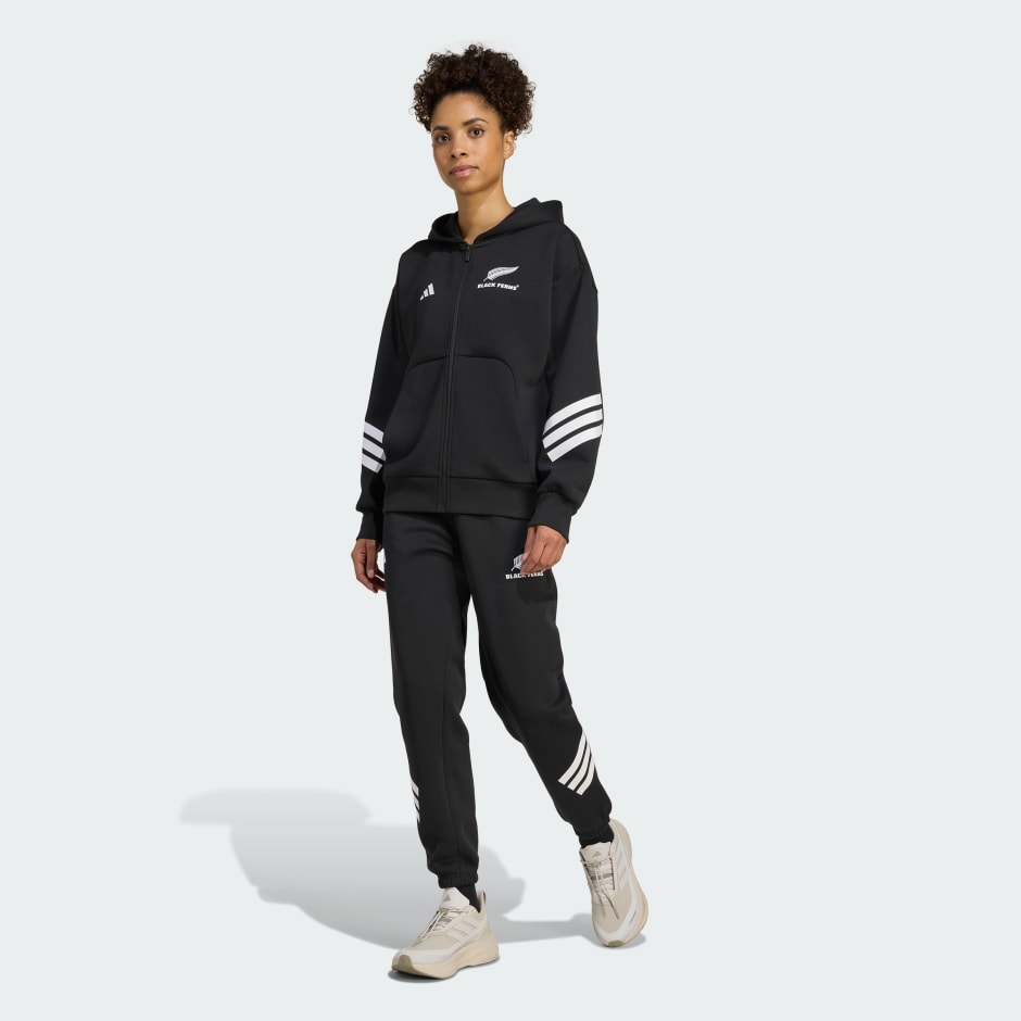 Pantaloni Black Ferns cu 3 dungi