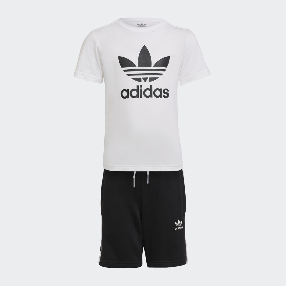 adicolor shorts and tee set