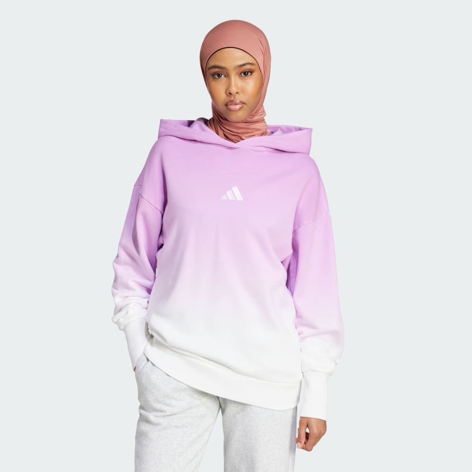 ALL SZN Loose Dip-Dye Hoodie