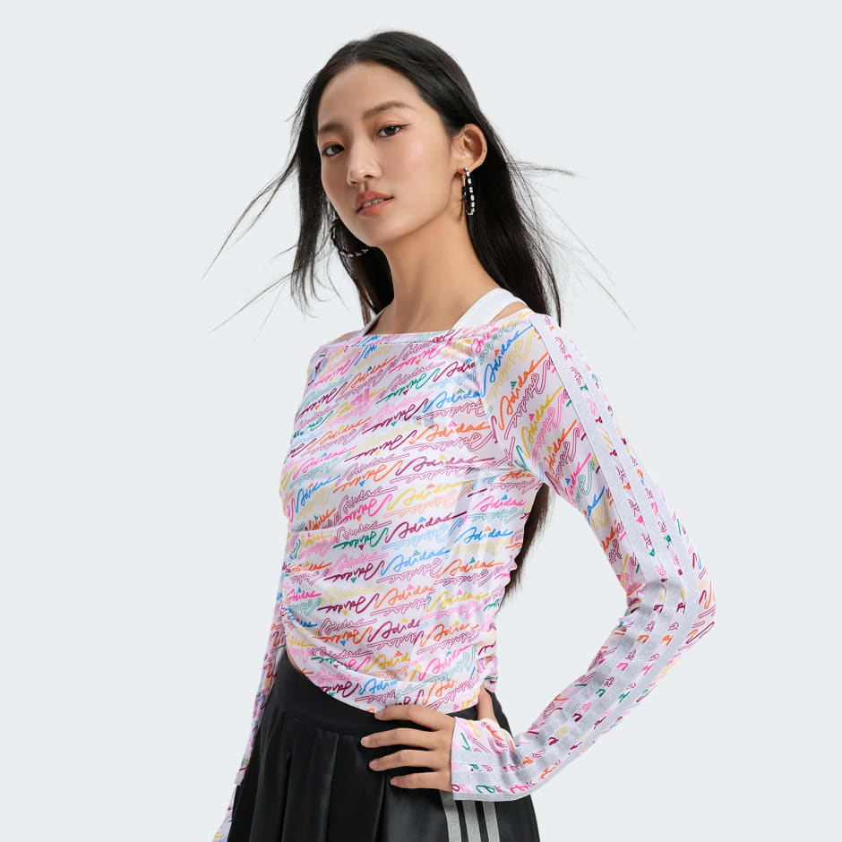 Dance 網布長袖 T 裇