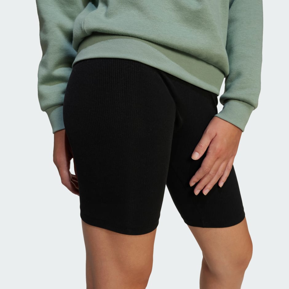 Pantaloni scurți cu striații pentru ciclism