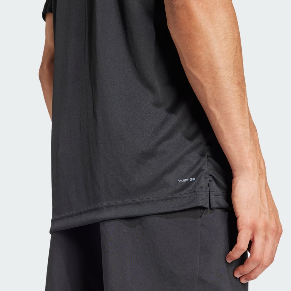 Club Tennis Climacool 3-Stripes Tee
