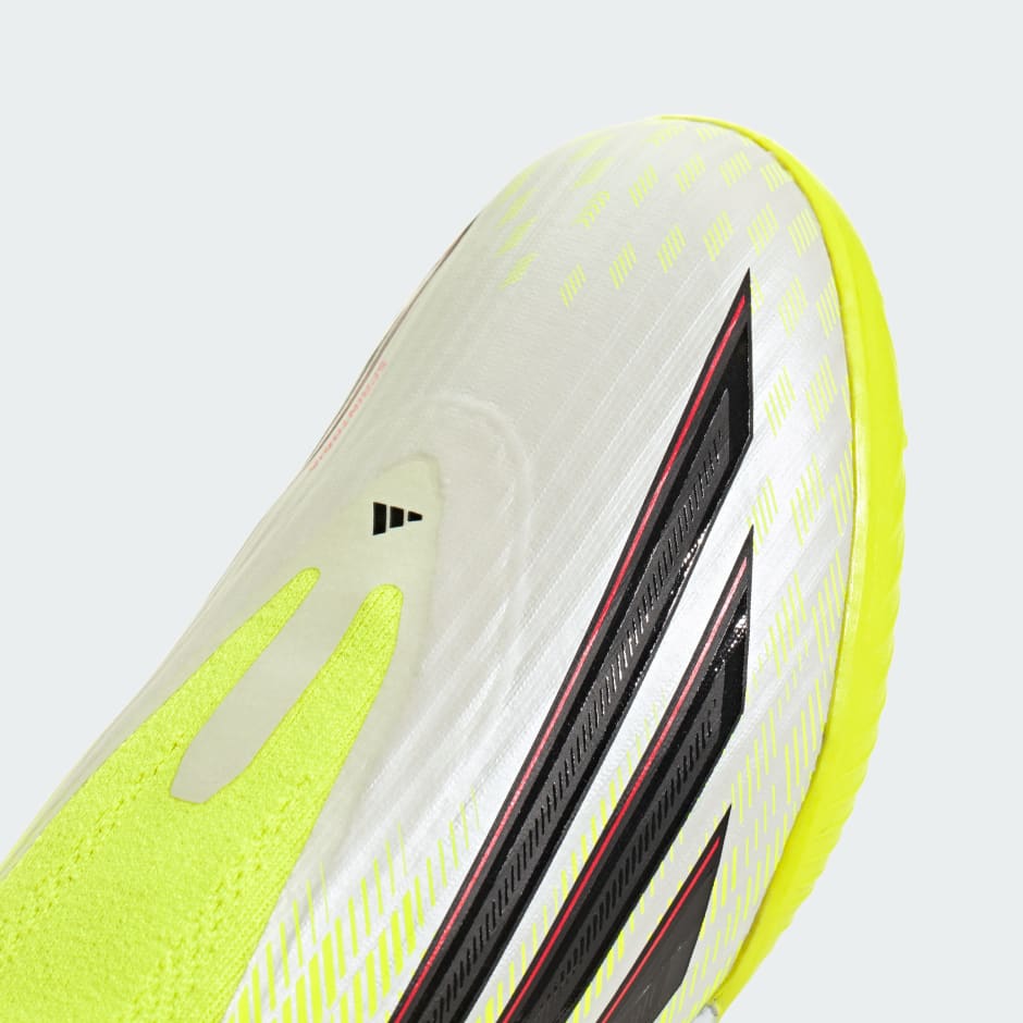 Ghete de fotbal F50 LEAGUE fără șireturi pentru gazon, copii