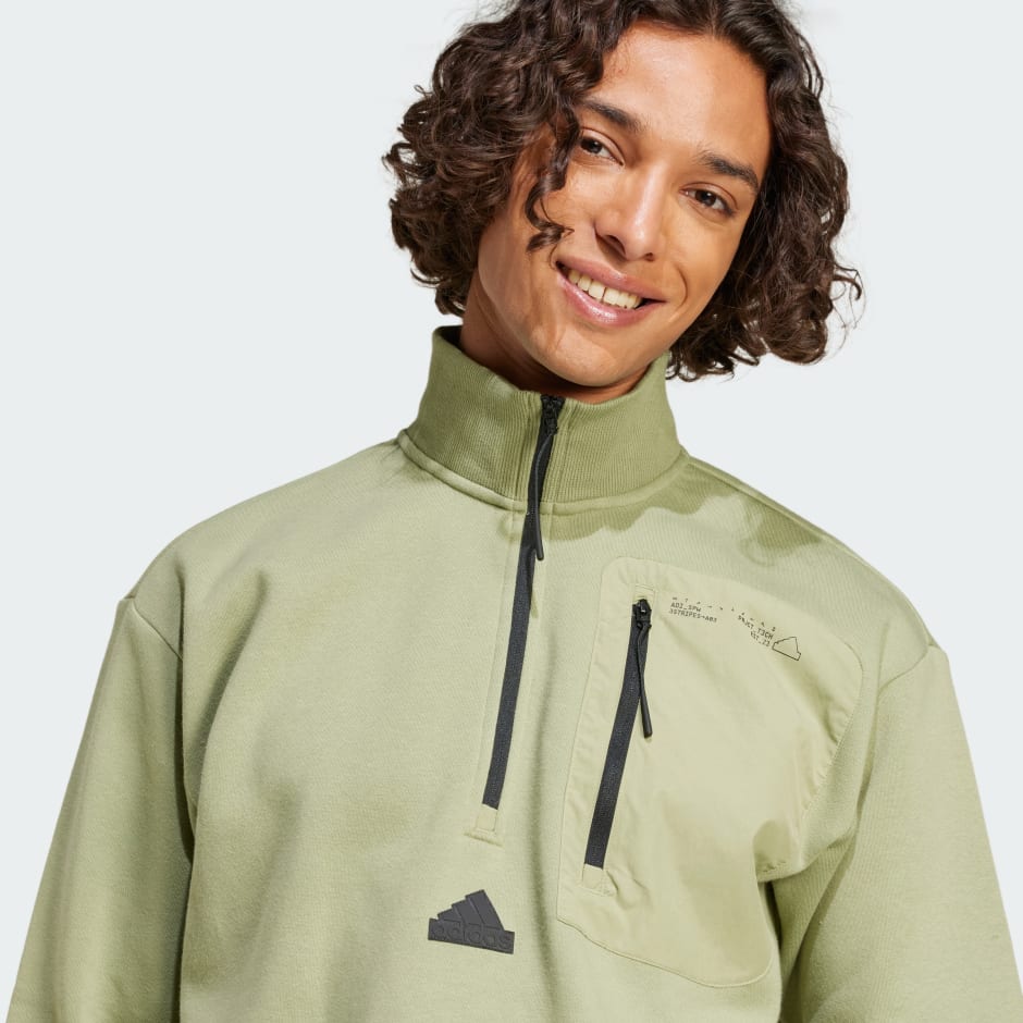 City Escape Fleece Half-Zip Sweatshirt