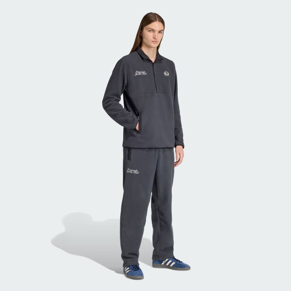 Regular Polar Fleece Quarter-Zip Jacket