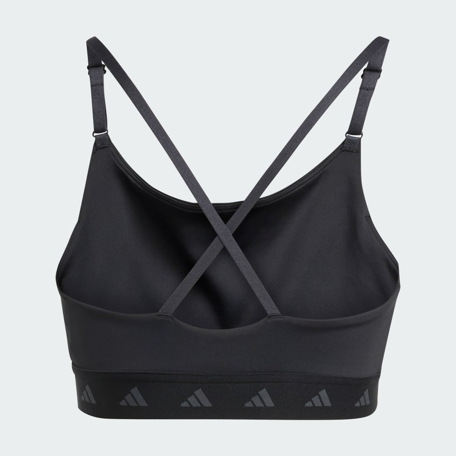 adidas Women's Halter Sports Bra Black – Azteca Soccer