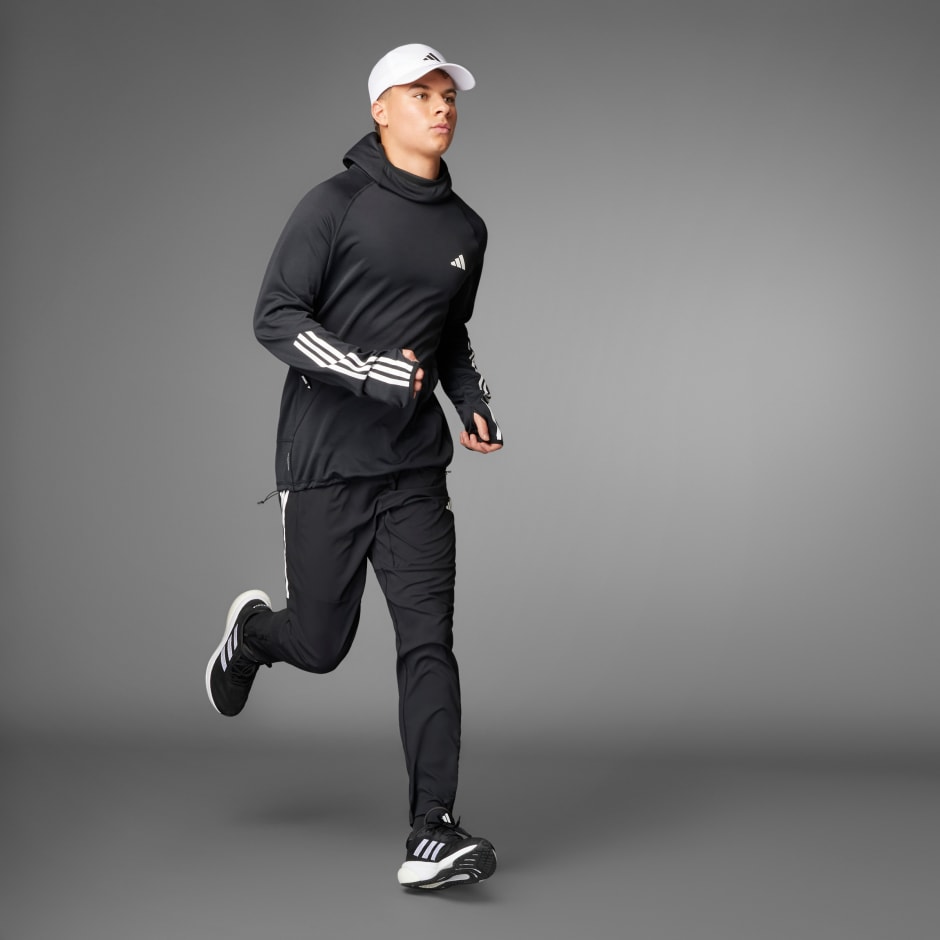 Own the Run 3-Stripes Hoodie