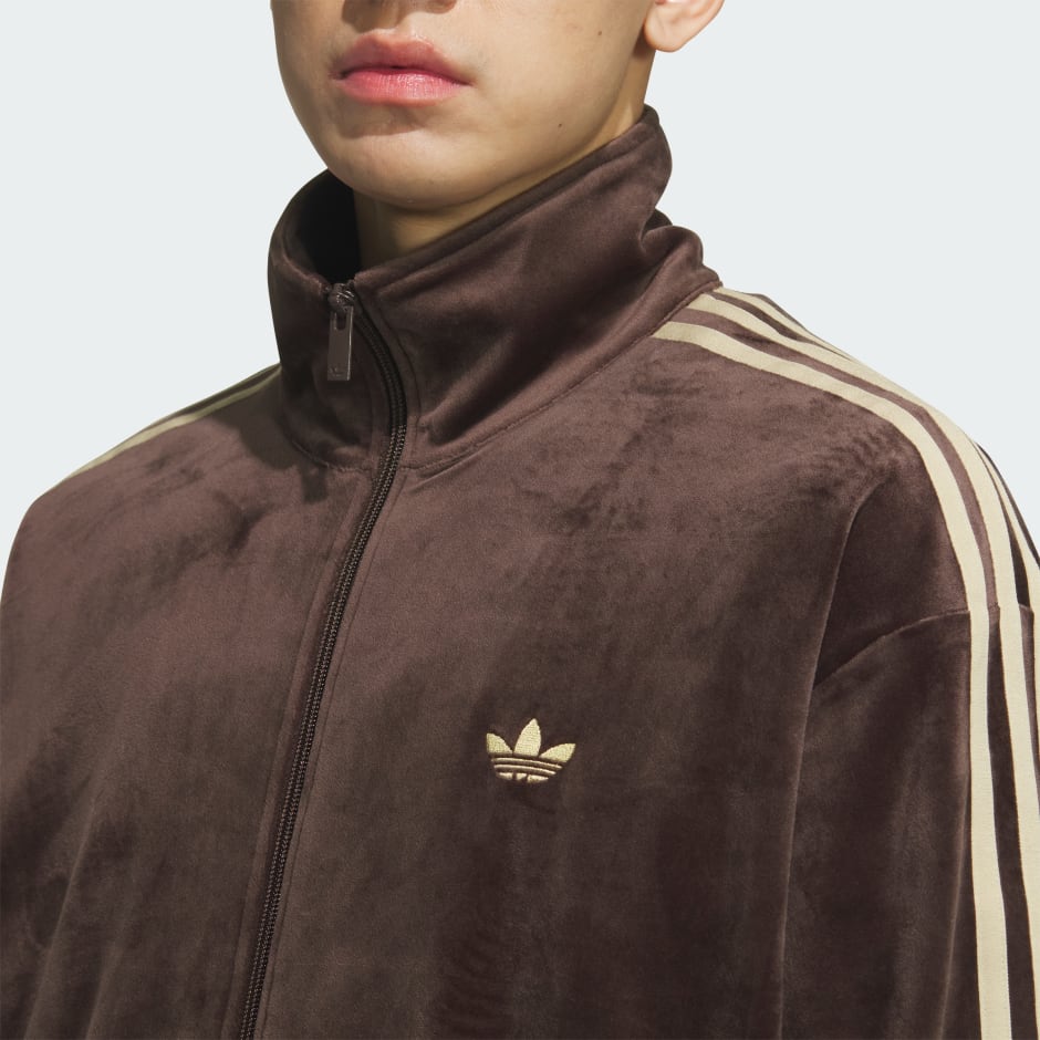 adidas BB TRACKTOP ダークブラウン Adidas BB Track Top - Brown / JD5267 / Jacket Expedited Shipping