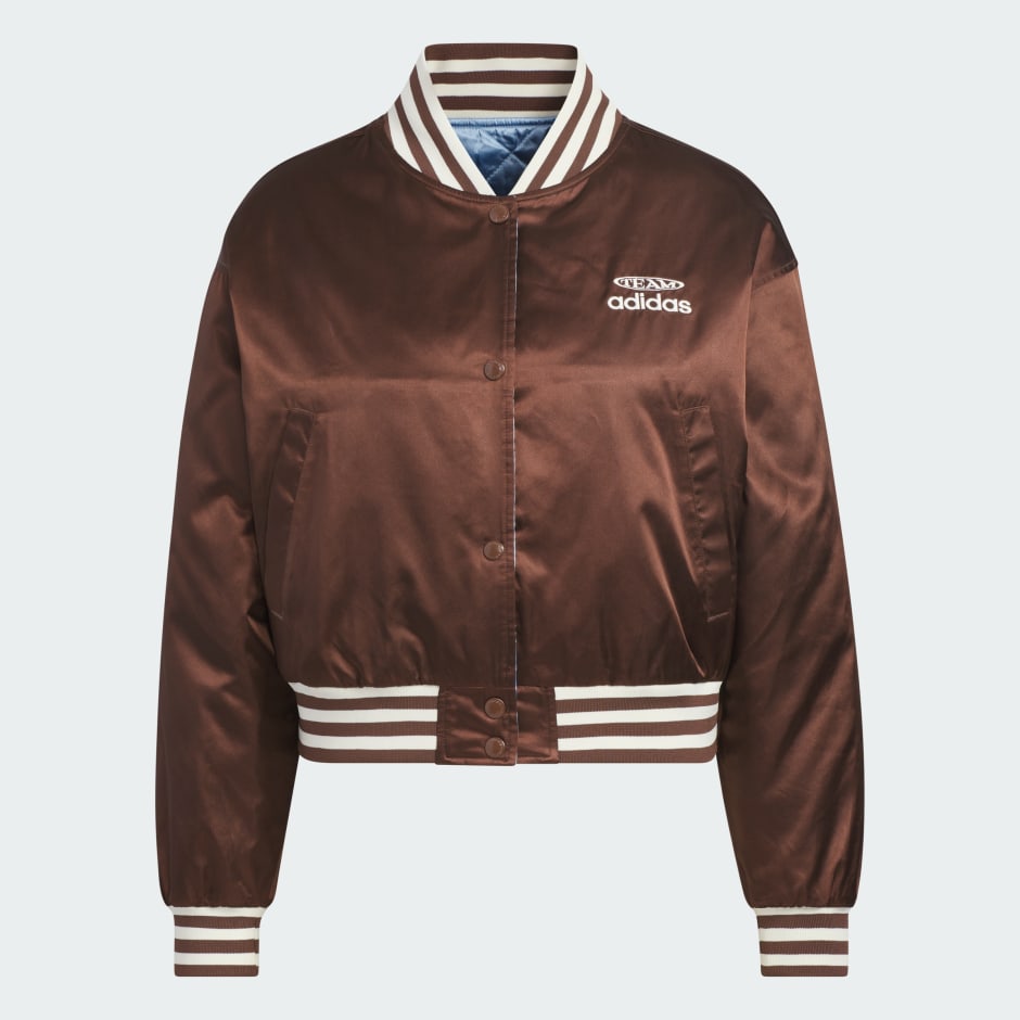 TEAM ADIDAS CROPPED PADDED JACKET