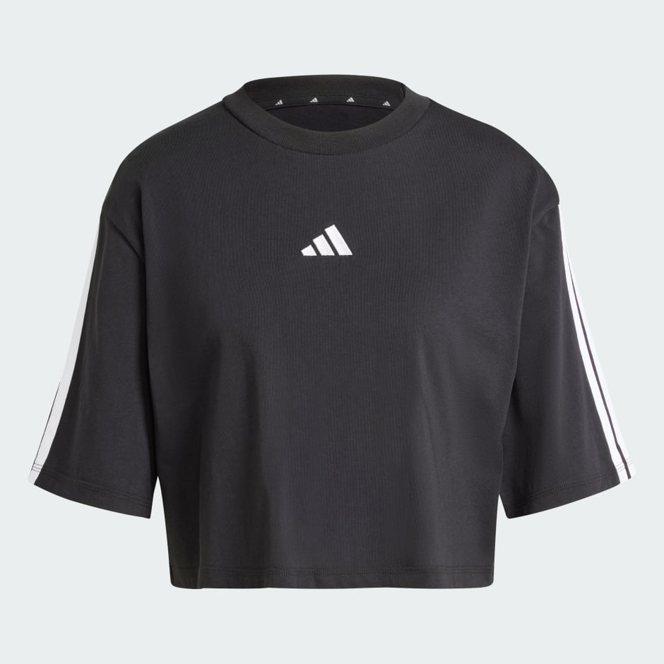 Essentials 3-Stripes Cotton Loose Tee