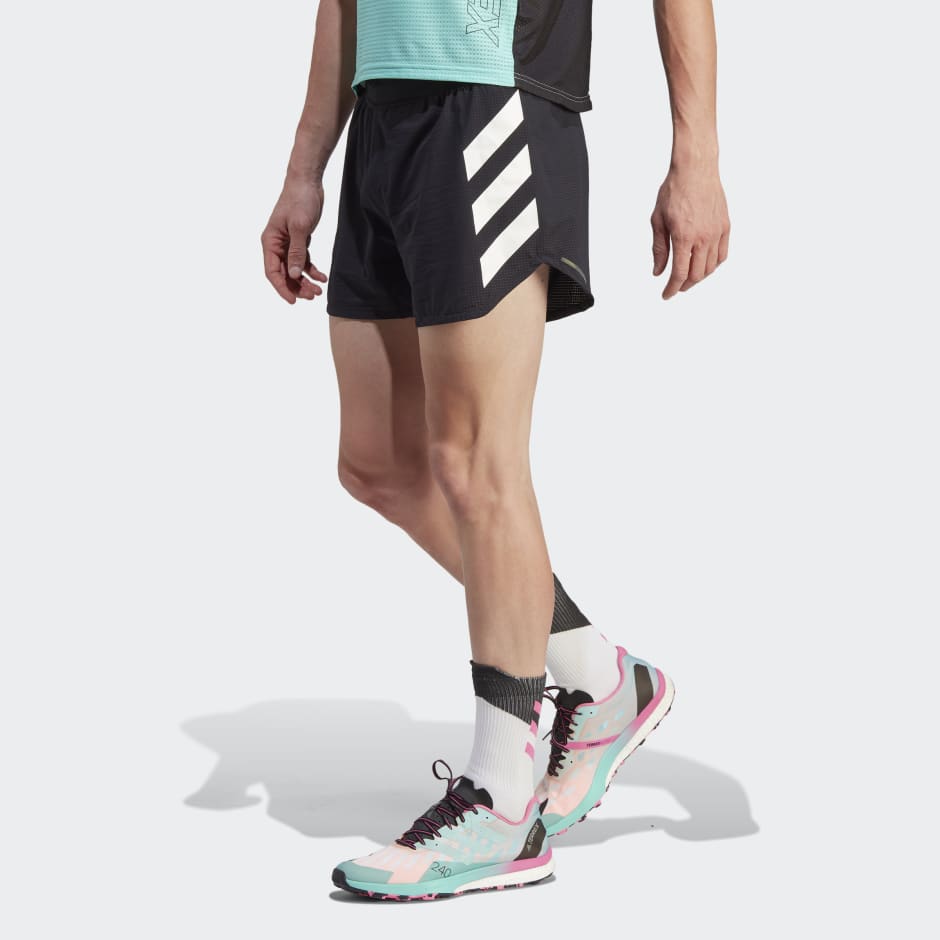 adidas Terrex Agravic Pro Trail Running Shorts - Black | adidas BH