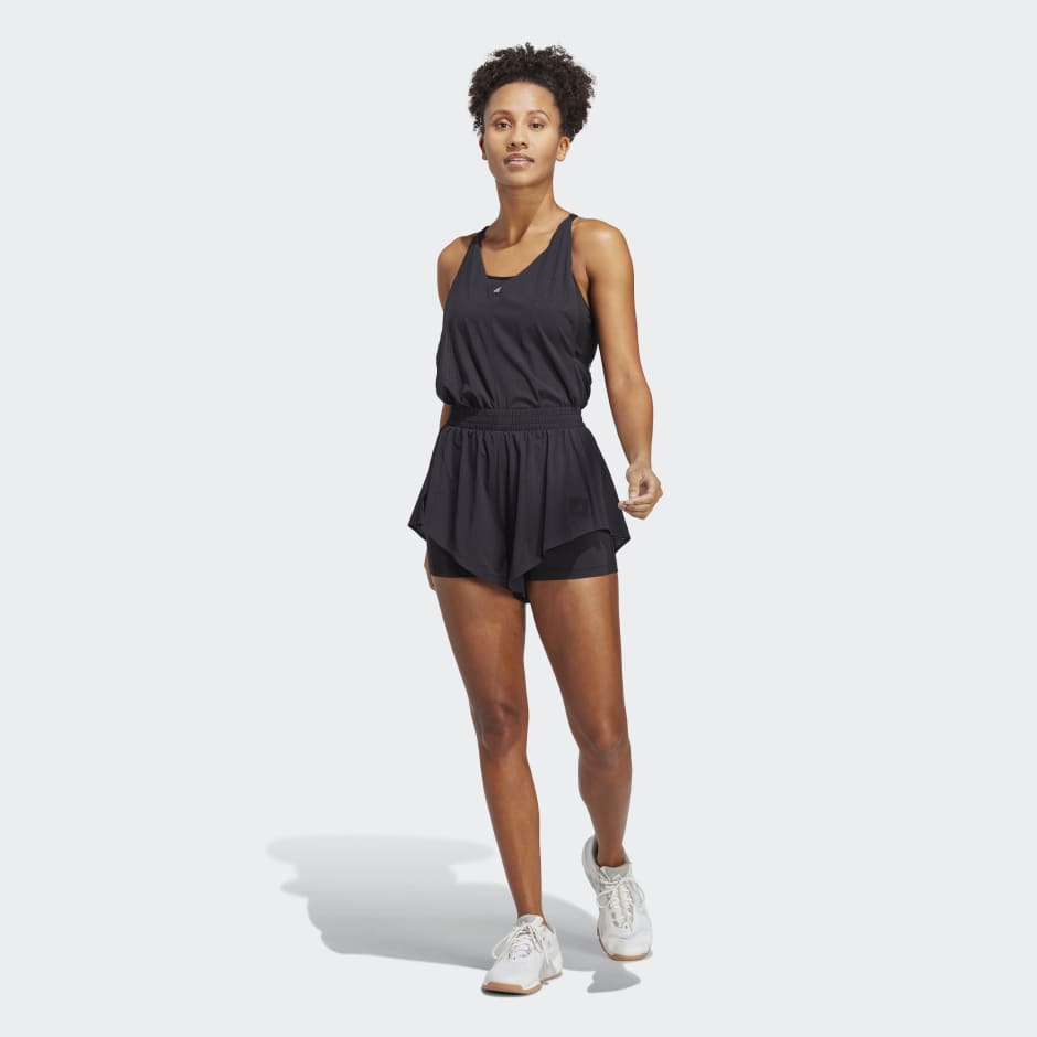 Best of adidas Woven One-Piece With Inner Tights image number null