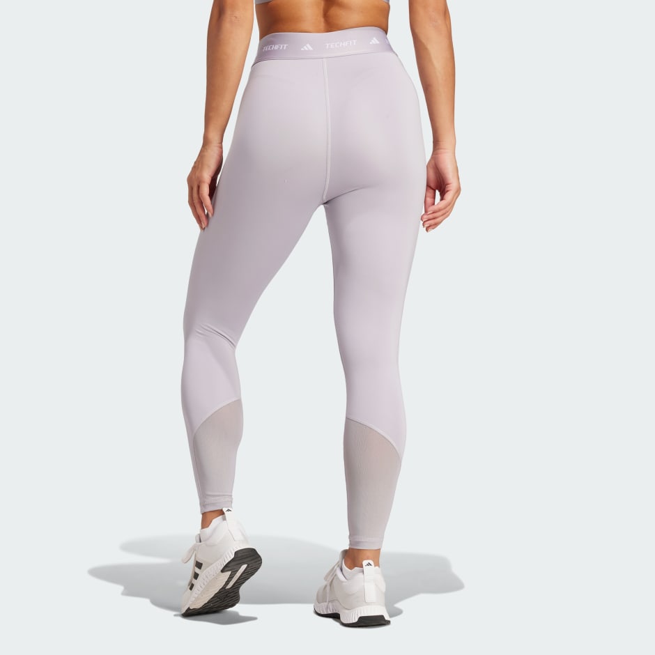 TECHFIT 3-Stripes 7/8 Leggings