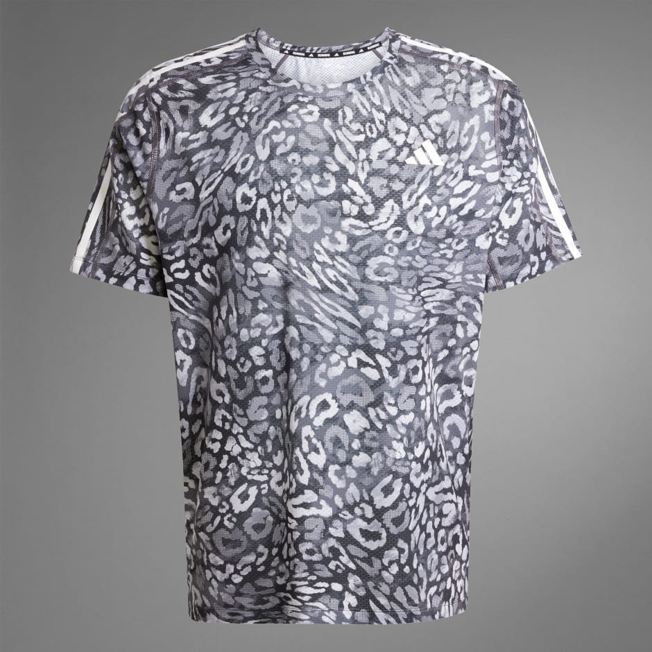 Own The Run CLIMACOOL 3-Stripes Tee