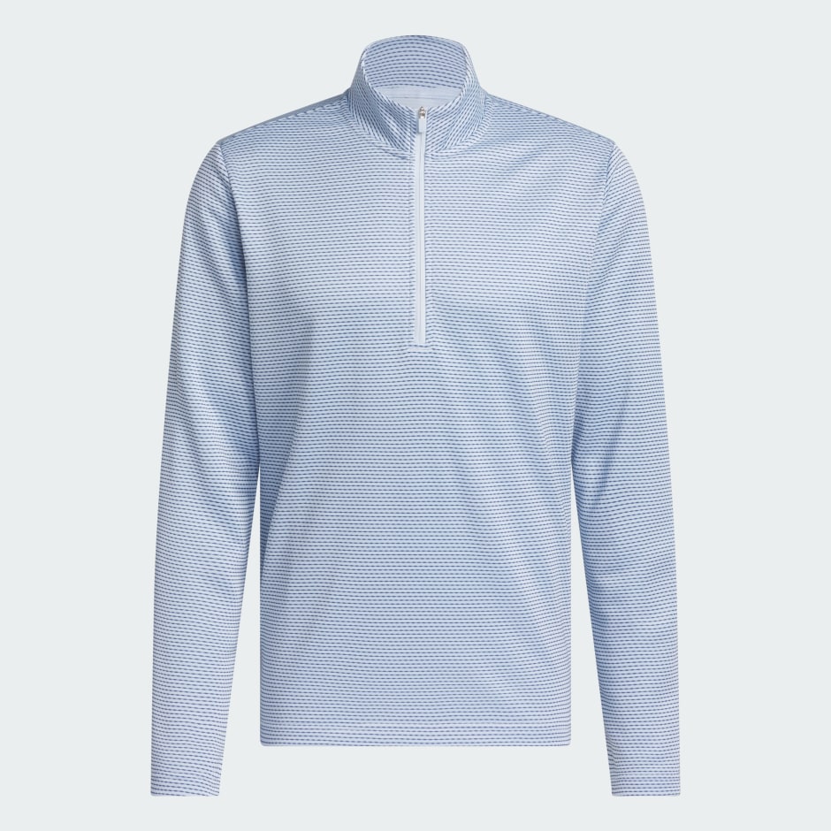 buzo Performance Cierre Corto Estampado