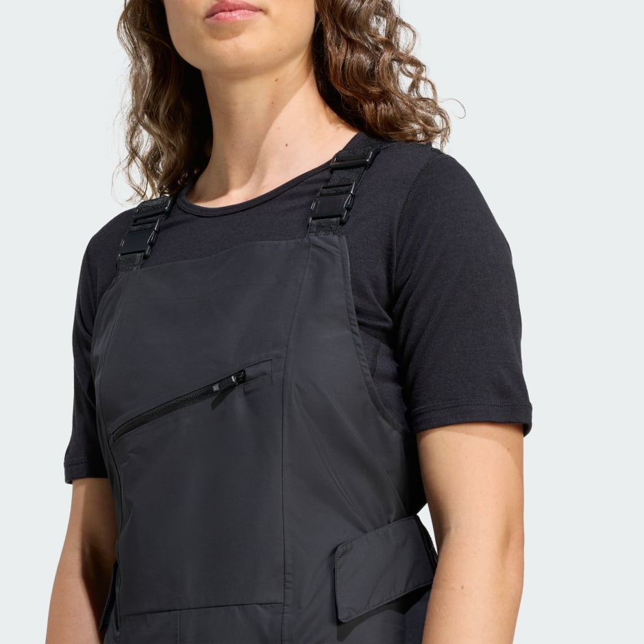 Hlače s naramenicama Terrex Xperior Hybrid PRIMEKNIT CLIMAPROOF+