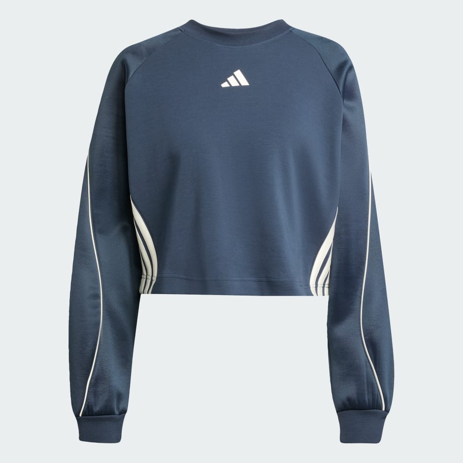 Stadium 3-Stripes Crewneck Sweatshirt