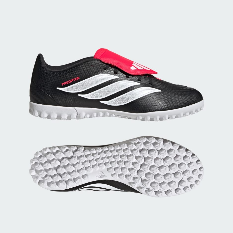 PREDATOR CLUB Fold-Over Tongue Turf Football Shoes
