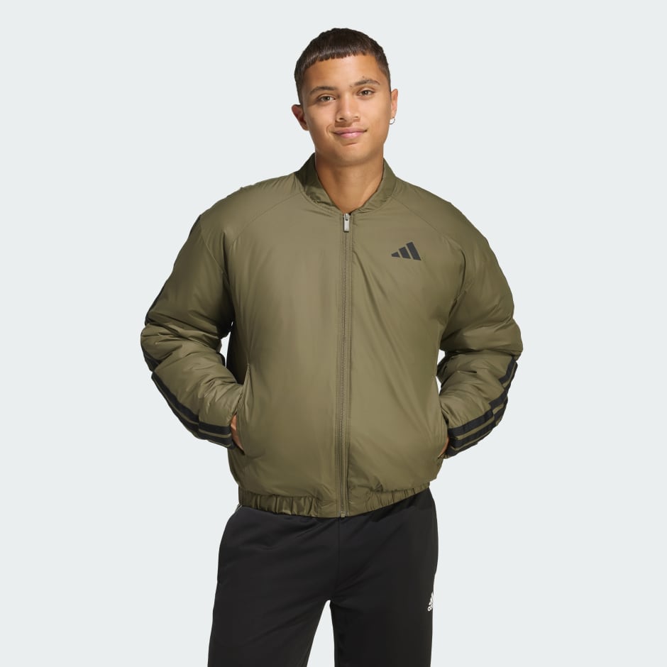 Essentials CLIMAWARM 3-Stripes Insulated Bomber Jackets