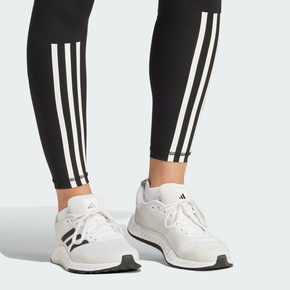 TECHFIT 3-Stripes 7/8 Leggings