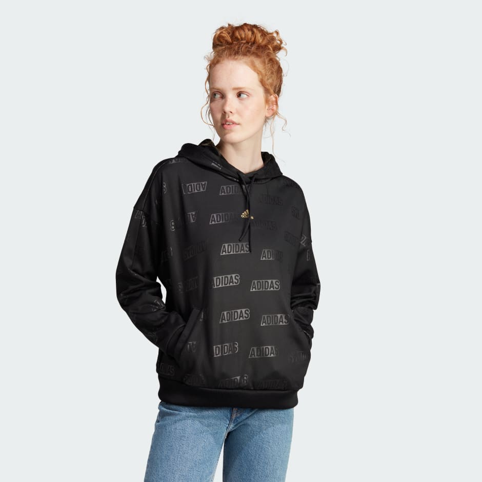 Moncler Monogram Zip-Up Hoodie