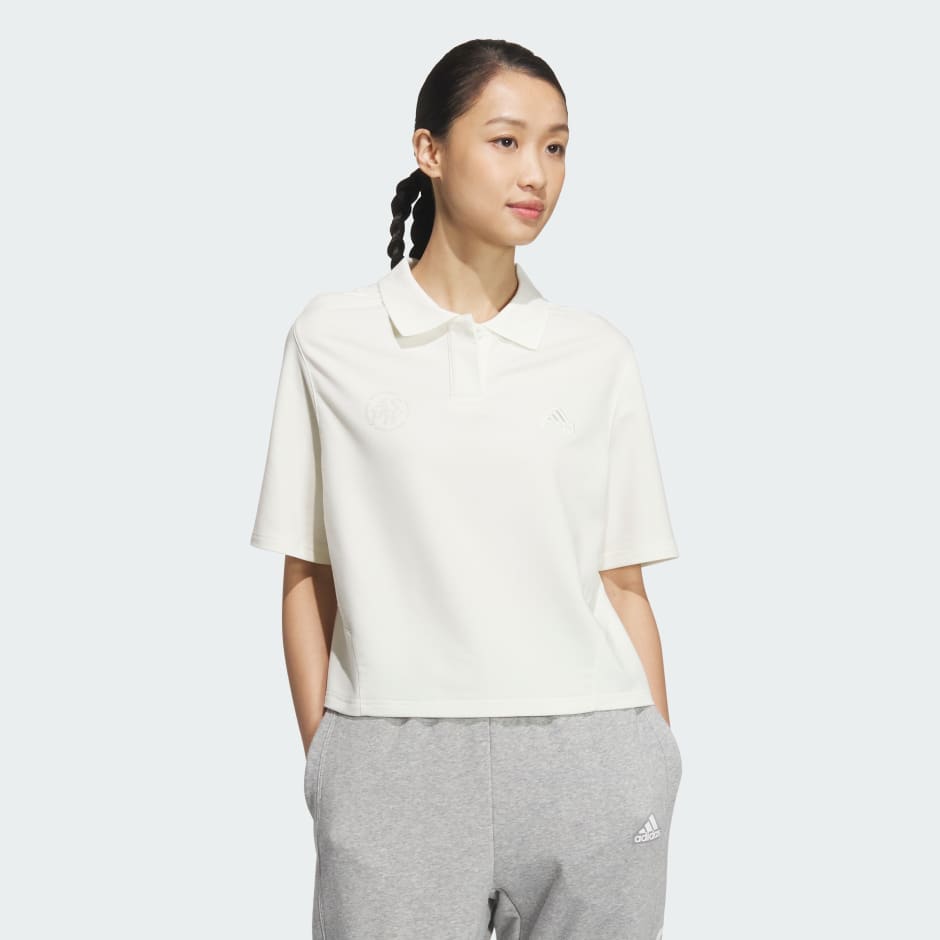 Adidas Lounge Short Sleeve Polo Shirt
