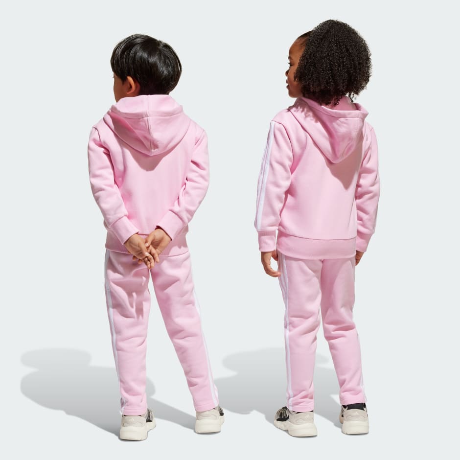 Seasonal Essentials Tiberio 3-Stripes Fleece Track Suit Kids