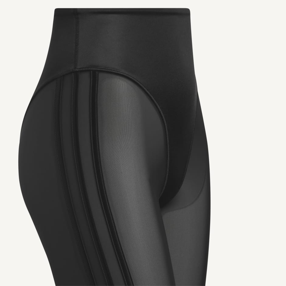 IVY PARK, Pants & Jumpsuits, Ivy Park Adidas Black Mesh Crop Top Mesh  Panel Leggings Size Large
