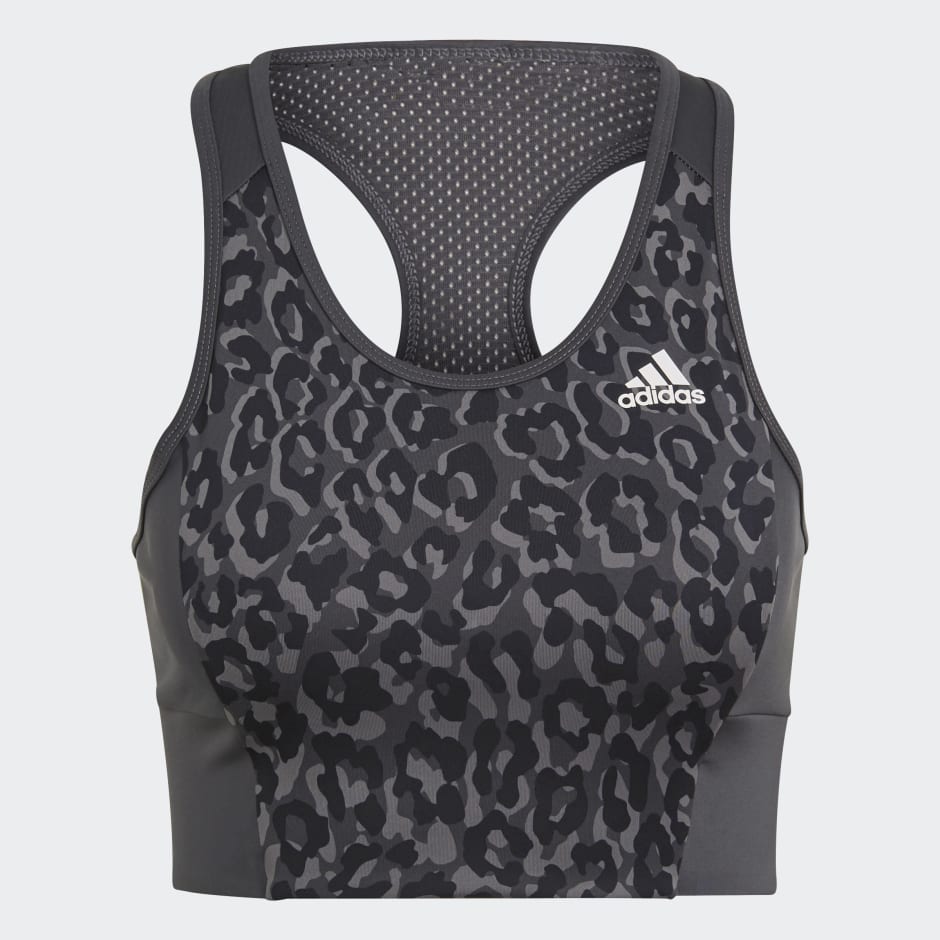 AEROREADY Designed 2 Move Leopard Print Bra Top