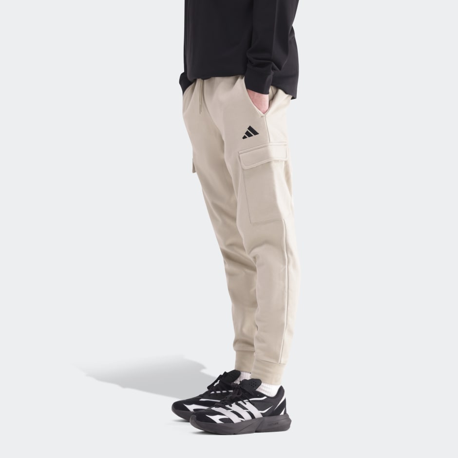 Essentials Feelcozy Fleece Cargo Joggers