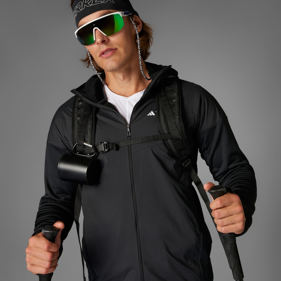 Jachetă cu glugă din fleece Terrex Xperior Climaheat+ Wind Light