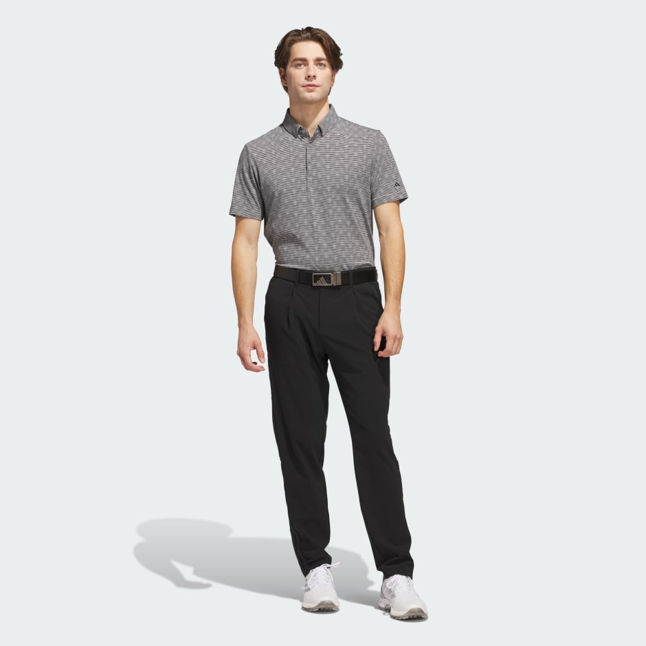 Tricou polo Go-To cu imprimeu &icirc;n dungi