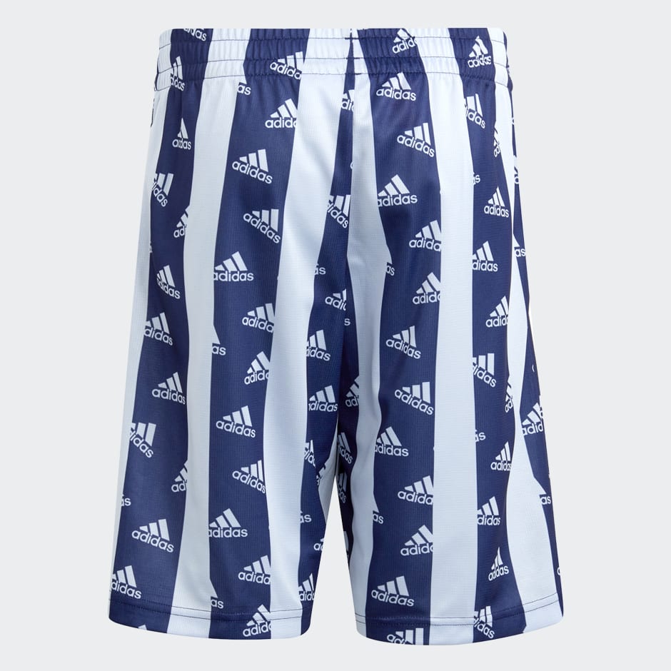Brand Love Allover Print Shorts