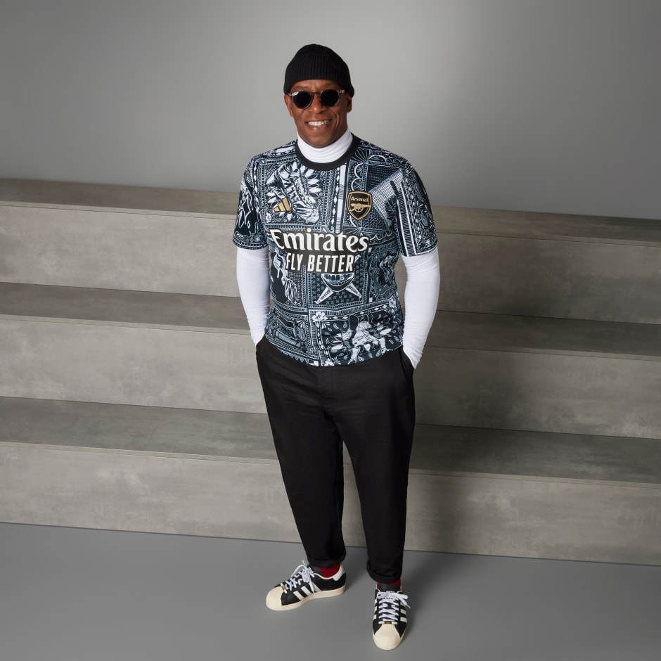 قميص Arsenal Ian Wright Pre-Match