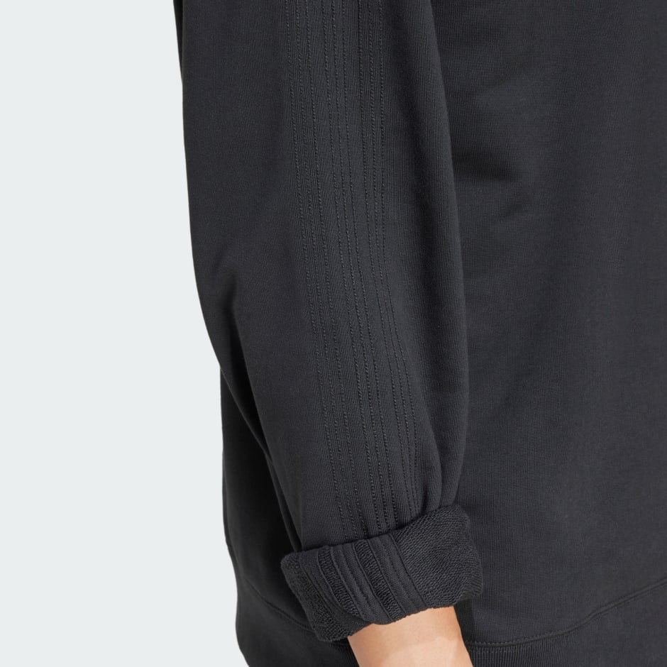 Bluză sport cu guler rotund Premium Essentials