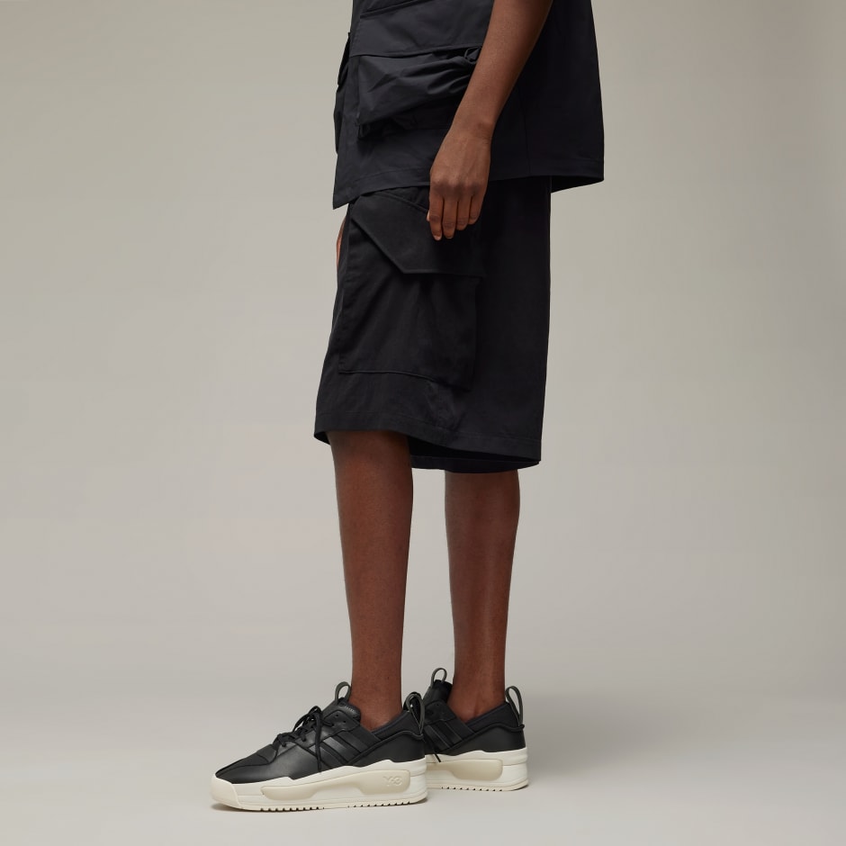 Y-3 Washed Twill Shorts