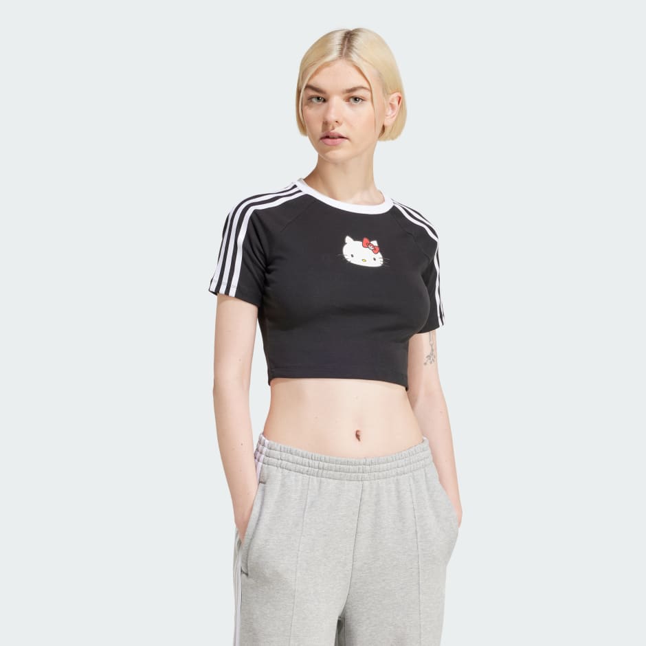 adidas x Hello Kitty 3-Stripes Baby Tee