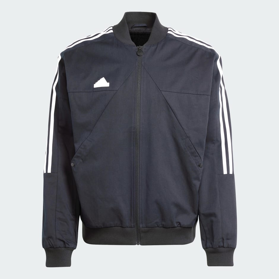 Clothing - Tiro Woven Bomber Jacket - Black | adidas South Africa